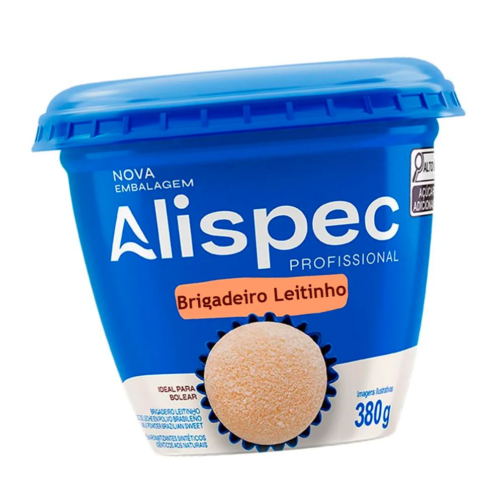 Recheio Brigadeiro Sabor Leitinho 380g - Alispec-2-